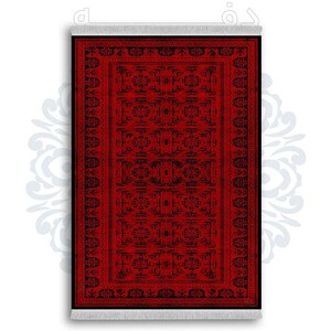 فرشینه از جنس پارچه هازان مخمل ترک طرح سنتی و مدرن برند دفه کد DDSS9