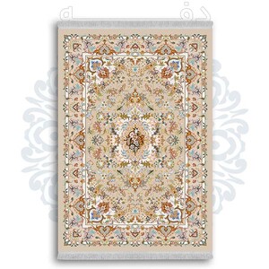 فرشینه از جنس پارچه هازان مخمل ترک طرح سنتی و مدرن برند دفه کد DDSS47