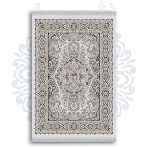 فرشینه از جنس پارچه هازان مخمل ترک طرح سنتی و مدرن برند دفه کد DDSS69