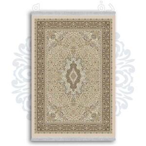 فرشینه از جنس پارچه هازان مخمل ترک طرح سنتی و مدرن برند دفه کد DDSS71