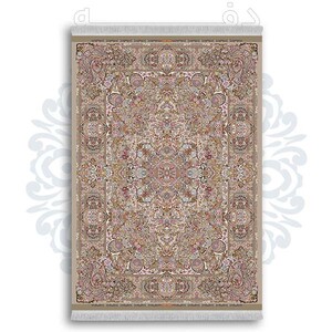 فرشینه از جنس پارچه هازان مخمل ترک طرح سنتی و مدرن برند دفه کد DDSS80