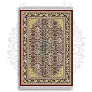 فرشینه از جنس پارچه هازان مخمل ترک طرح سنتی و مدرن برند دفه کد DDSS150