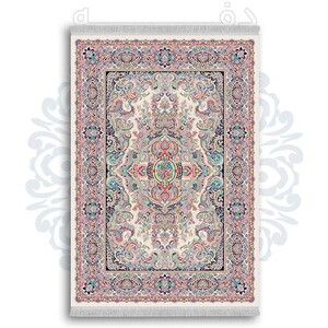 فرشینه از جنس پارچه هازان مخمل ترک طرح سنتی و مدرن برند دفه کد DDSS161