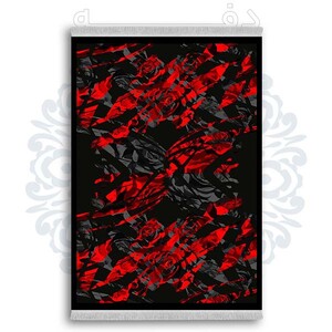 فرشینه از جنس پارچه هازان مخمل ترک طرح سنتی و مدرن برند دفه کد DDSMM72