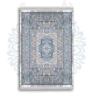فرشینه از جنس پارچه هازان مخمل ترک طرح سنتی و مدرن برند دفه کد DDSMM76