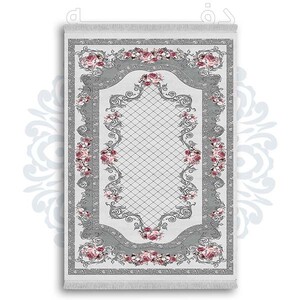 فرشینه از جنس پارچه هازان مخمل ترک طرح سنتی و مدرن برند دفه کد DDSMM124