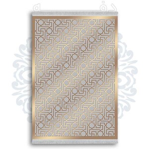 فرشینه از جنس پارچه هازان مخمل ترک طرح کلاسیک برند دفه کد DK 3