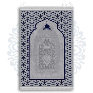 فرشینه از جنس پارچه هازان مخمل ترک طرح سجاده برند دفه کد DSJ 26