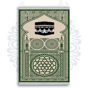 فرشینه از جنس پارچه هازان مخمل ترک طرح سجاده برند دفه کد DSJ 66