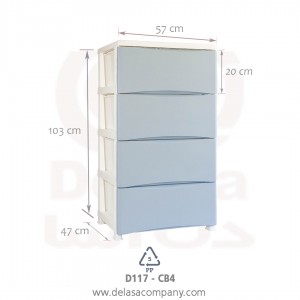 D117-CB4 آبی روشن دل آسا