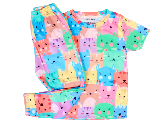 تیشرت و شلوار راحتی دخترانه little bear