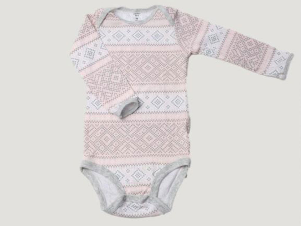 بادی آستین بلند نوزادی کارترز carters
