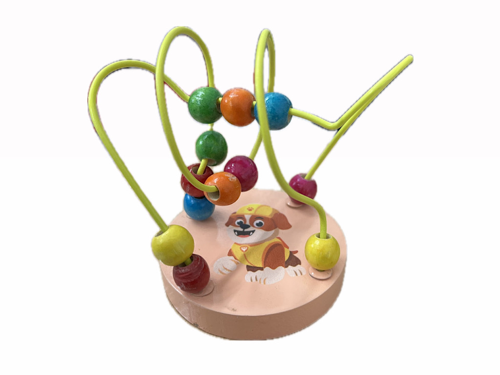ماز گوی و پایه چوبی اسباب بازی