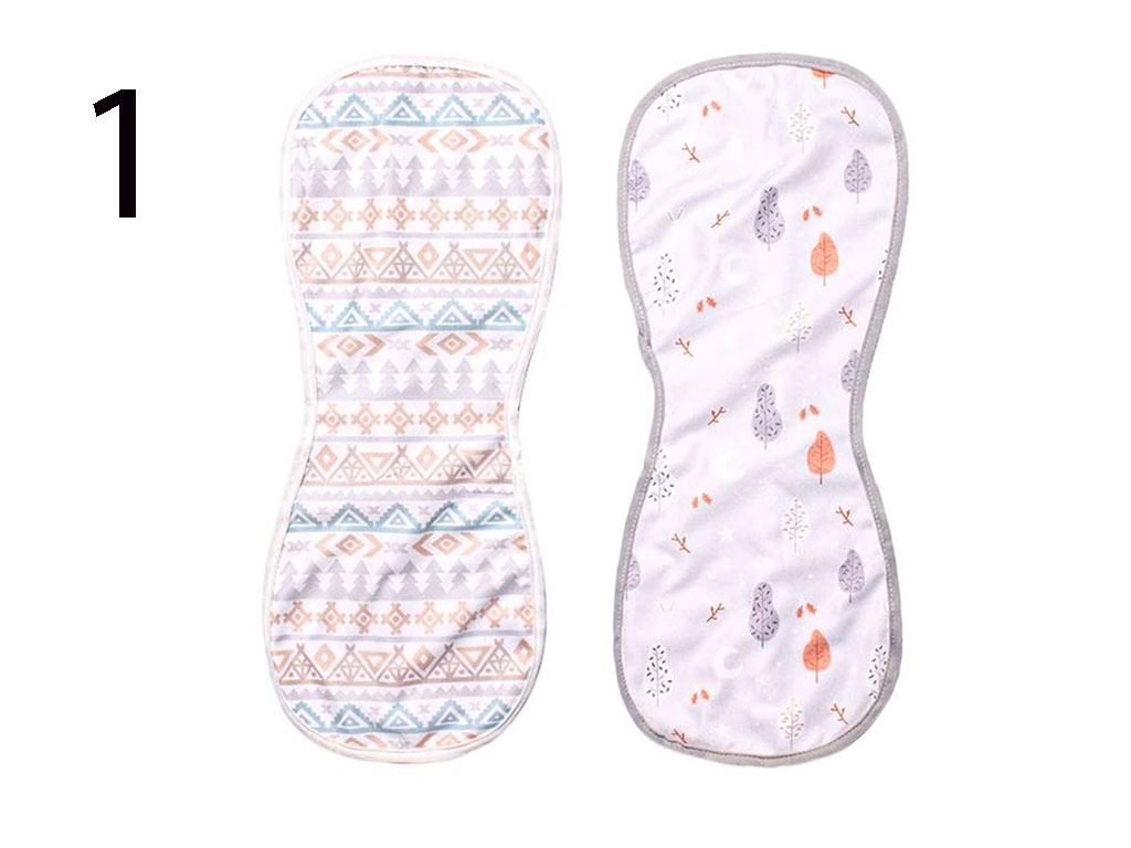 دستمال آروغ گیر نوزادی پسرانه 2 عددی omee baby