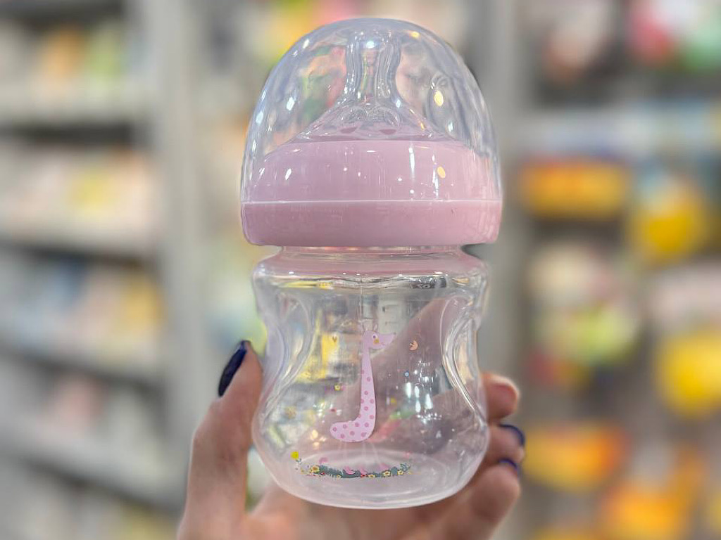 شیردوش دستی به همراه شیشه شیر حجم 125 mil انلی بیبی only baby