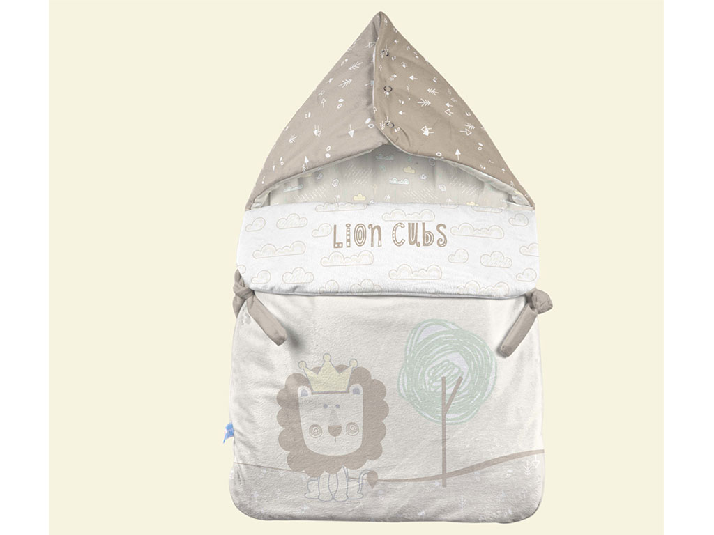قنداق فرنگی زیپ دار LION CUBS رزبرن roseborn 