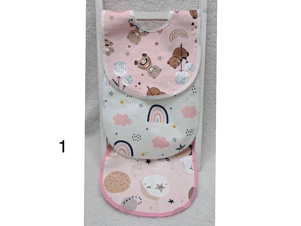 پیشبند نوزادی 3 عددی کارترز carters