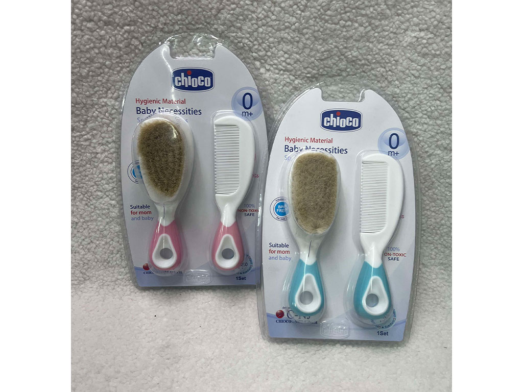 ست شانه و برس نوزادی طرح چیکو chioco