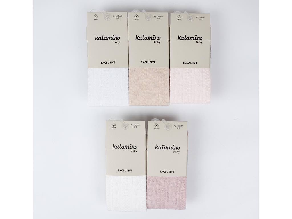 جوراب شلواری نوزادی دخترانه کاتامینو KATAMINO