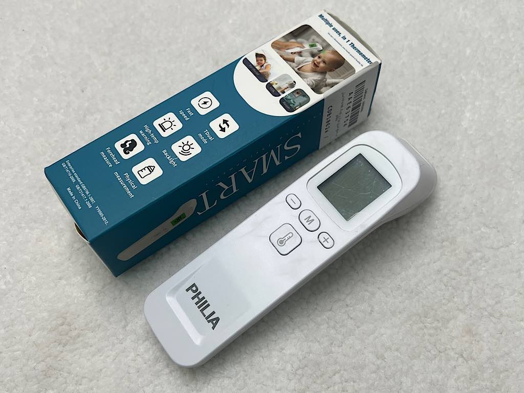تب سنج لیزری نوزاد و کودک  Infrared مدل philia