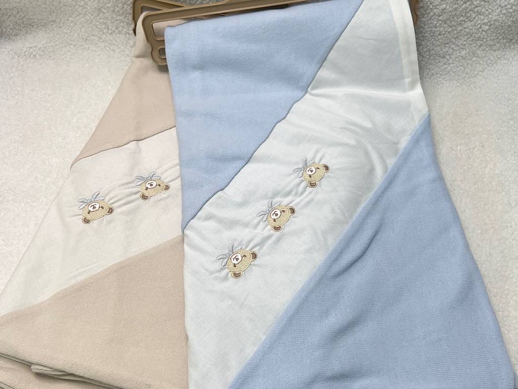 دورپیچ 2 لایه نوزادی طرح خرس فلکسی flexi