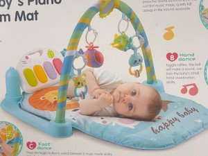 تشک بازی پیانویی طرح شیر HAPPY BABY