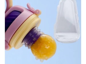 توری میوه خوری سیلیکونی دارای دسته قاب دار