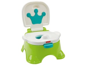 قصری موزیکال (توالت فرنگی) کودک طرح تاج fisher price