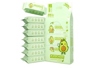 دستمال مرطوب بچگانه 8 برگی (سایز کوچک)