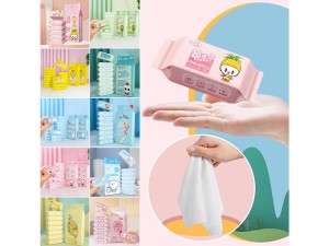 دستمال مرطوب بچگانه 8 برگی (سایز کوچک)
