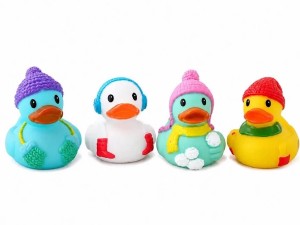 پوپت 4 تکه آب پران  حمام نوزادی طرح اردک BABY FUN