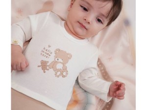 سرهمی جورابدار نوزادی طرح تدی cubbie نی نی سان nini sun
