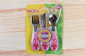 ست قاشق، کارد و چنگال nuby