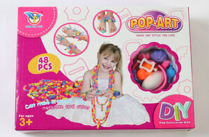 ست اسباب بازی جواهر سازی pop Beads