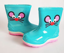 چکمه بچه گانه سبز کارتونی
