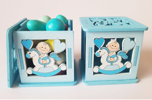 گیفت جعبه چوبی طرحدار