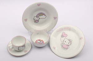 سرویس غذاخوری 5 تکه کیتی Hello kitty