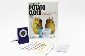 کیت آموزشی ساخت ساعت با سیب زمینی Potato Clock