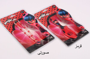 برس و شانه دختر کفشدوزکی