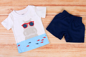 تیشرت و شلوارک کارترز carters