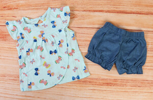تونیک و شلوارک کارترز carters