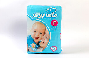 پوشک سایز 3 مای بیبی my baby بسته 38 عددی