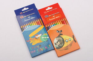 مداد رنگی 12 رنگ School max
