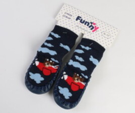 جوراب طرح پاپوش funny baby