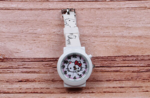 ساعت مچی چراغ دار Hello kitty