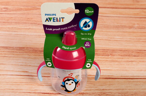 لیوان سوپاپ دار avent