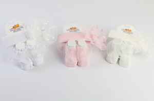 ست جوراب و تل mini damla ترکیه