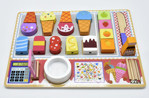 ست بستنی برشی چوبی Ice Cream Shop