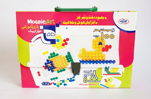 بازی آموزشی موزاییک 100 مهره