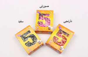 کش چهل گیس رنگی